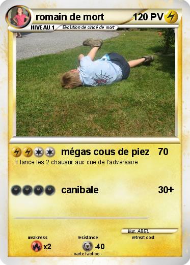 Pokemon romain de mort