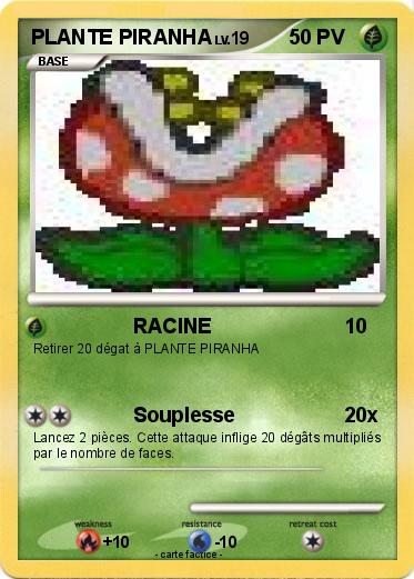 Pokemon PLANTE PIRANHA