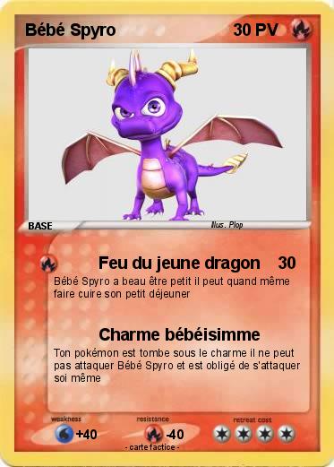 Pokemon Bébé Spyro