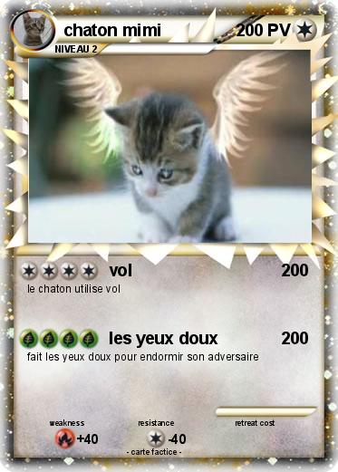 Pokemon chaton mimi