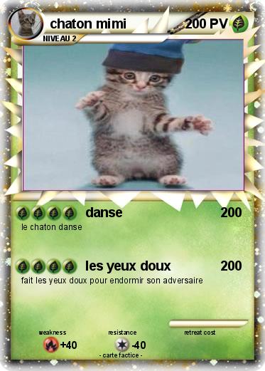 Pokemon chaton mimi