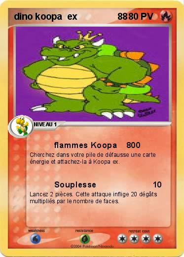Pokemon dino koopa  ex                88