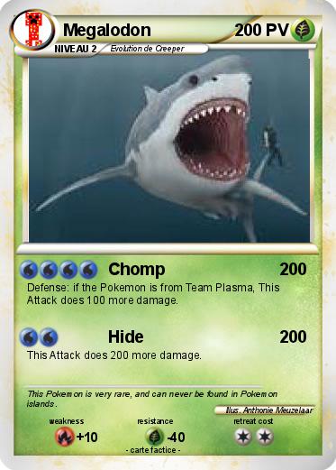Pokemon Megalodon