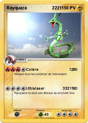 Pokemon Rayquaza                     2221