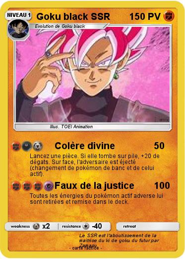 Pokemon Goku black SSR