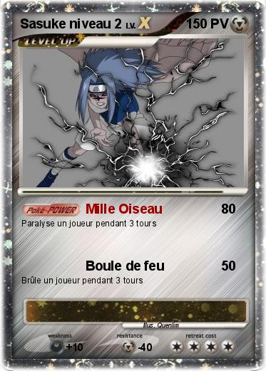 Pokemon Sasuke niveau 2