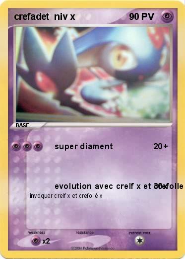 Pokemon crefadet  niv x