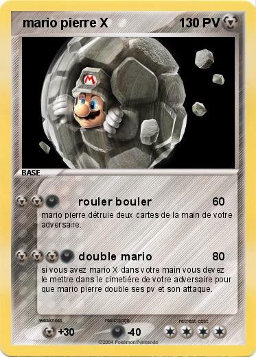 Pokemon  mario pierre X