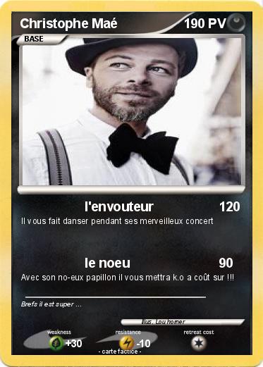 Pokemon Christophe Maé