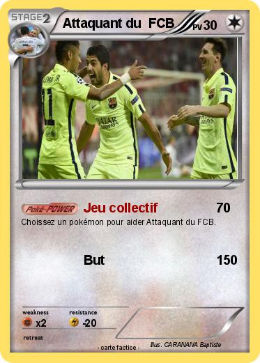 Pokemon Attaquant du  FCB