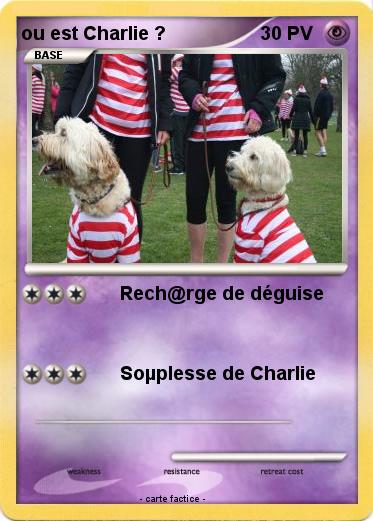 Pokemon ou est Charlie ?