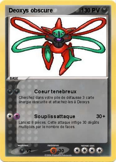 Pokemon Deoxys obscure 