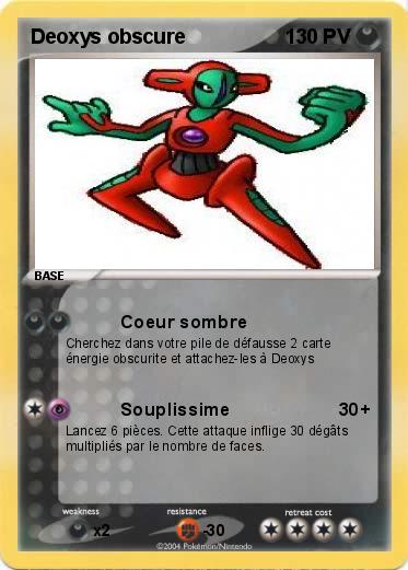 Pokemon Deoxys obscure 