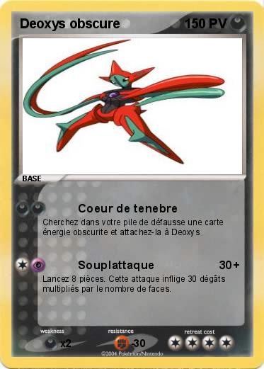 Pokemon Deoxys obscure 