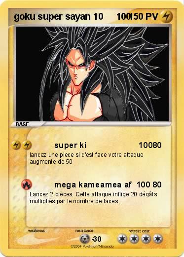 Pokemon goku super sayan 10     100