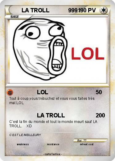 Pokemon LA TROLL            9991
