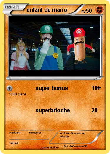 Pokemon enfant de mario
