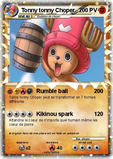 Pokemon Tonny tonny Choper