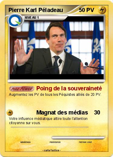 Pokemon Pierre Karl Péladeau