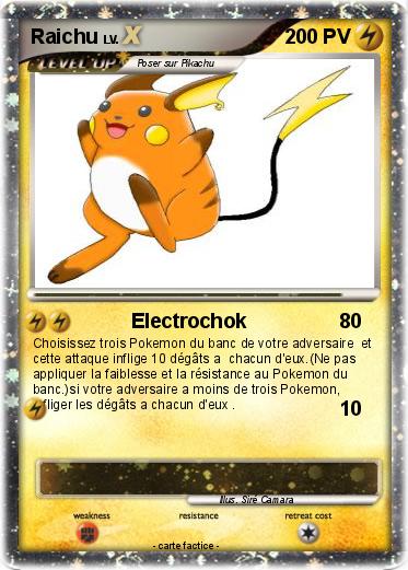 Pokemon Raichu
