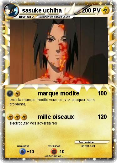 Pokemon sasuke uchiha
