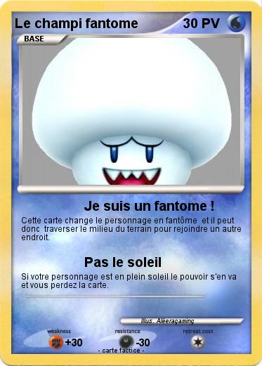 Pokemon Le champi fantome