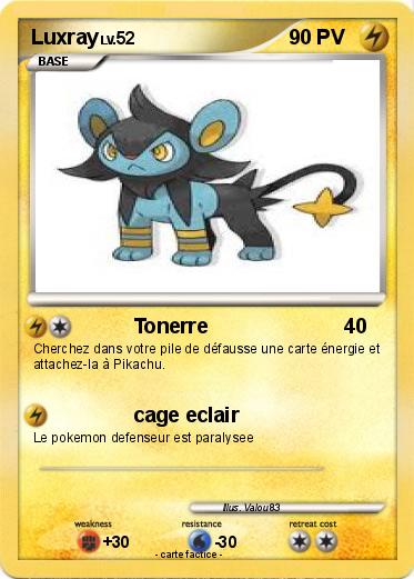 Pokemon Luxray