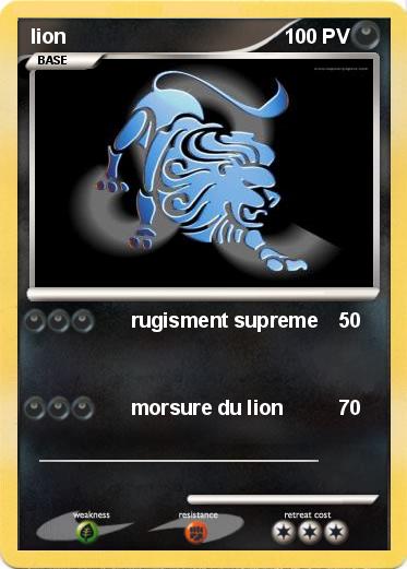 Pokemon lion