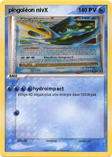 Pokemon pingoléon nivX