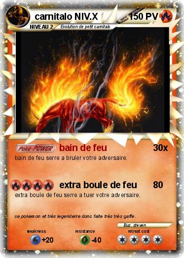 Pokemon carnitalo NIV.X