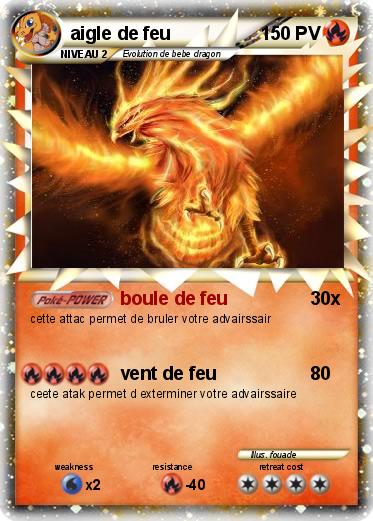 Pokemon aigle de feu