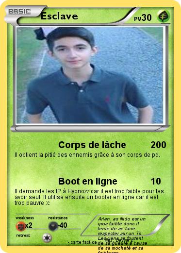 Pokemon Esclave