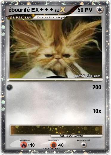Pokemon ébourifé EX + + +