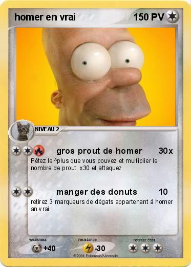 Pokemon homer en vrai