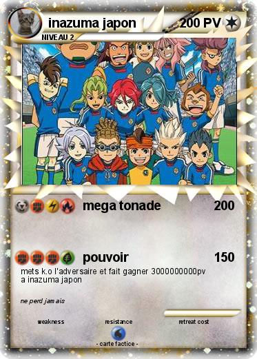 Pokemon inazuma japon