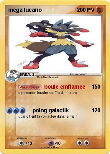 Pokemon mega lucario