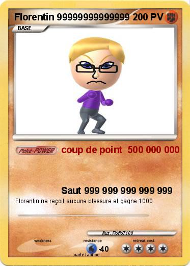 Pokemon Florentin 99999999999999