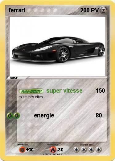 Pokemon ferrari