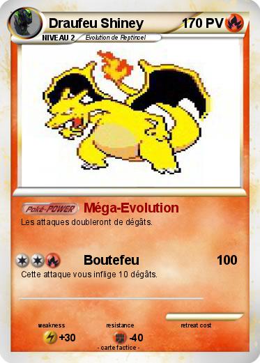 Pokemon Draufeu Shiney
