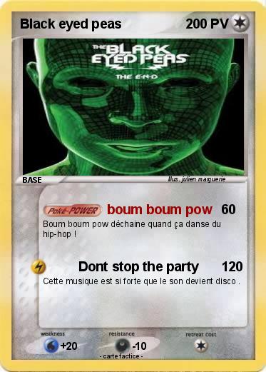 Pokemon Black eyed peas