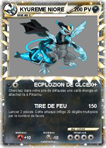 Pokemon KYUREME NIORE