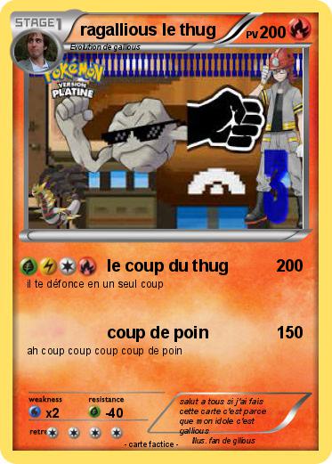 Pokemon ragallious le thug