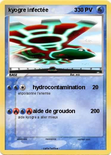 Pokemon kyogre infectée                 3