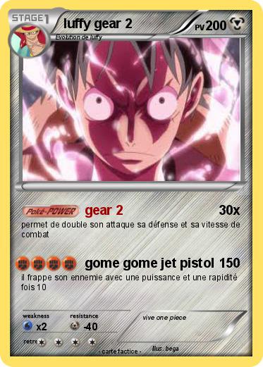 Pokemon luffy gear 2