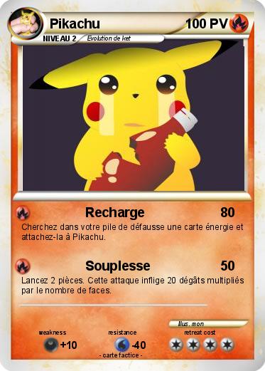 Pokemon pickchu et son ketchup