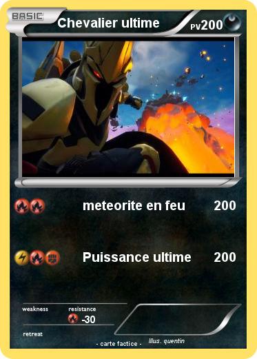 Pokemon Chevalier ultime