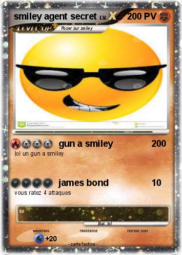 Pokemon smiley agent secret