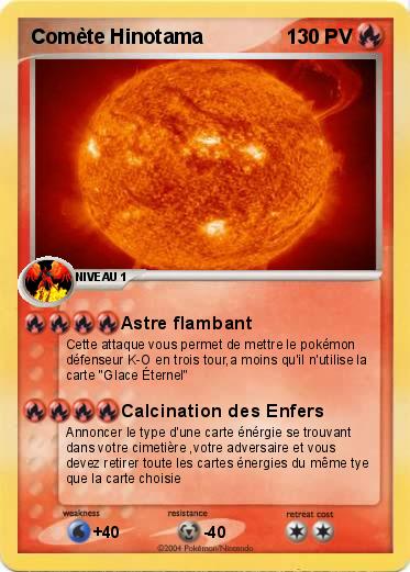 Pokemon Comète Hinotama