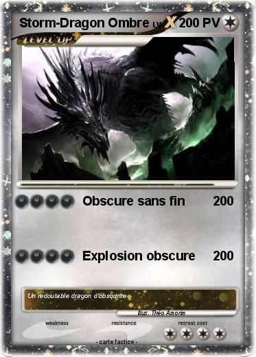 Pokemon Storm-Dragon Ombre