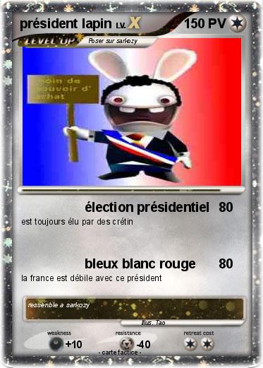 Pokemon président lapin